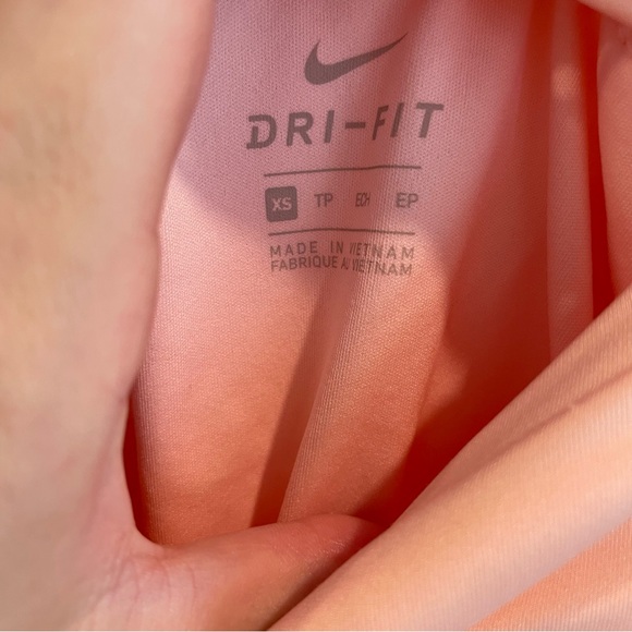 Nike Dri Fit Pink Lined Active Workout Running Shorts - Picture 2 of 3